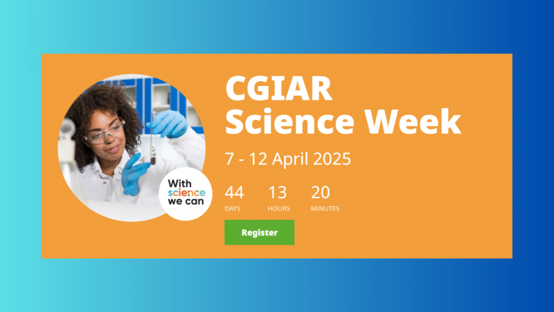 CGIAR Science Week